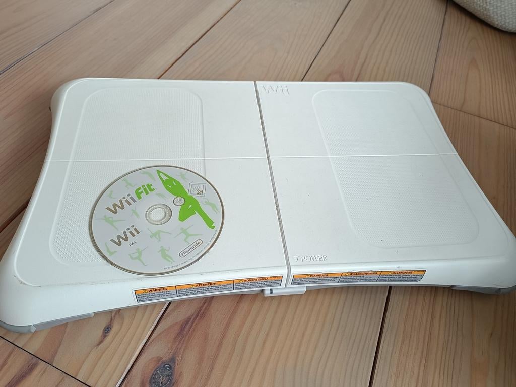 Wii balanceboard met Wii fit, Ophalen of Verzenden, Zo goed als nieuw, Wii, Balance Board of Dansmat