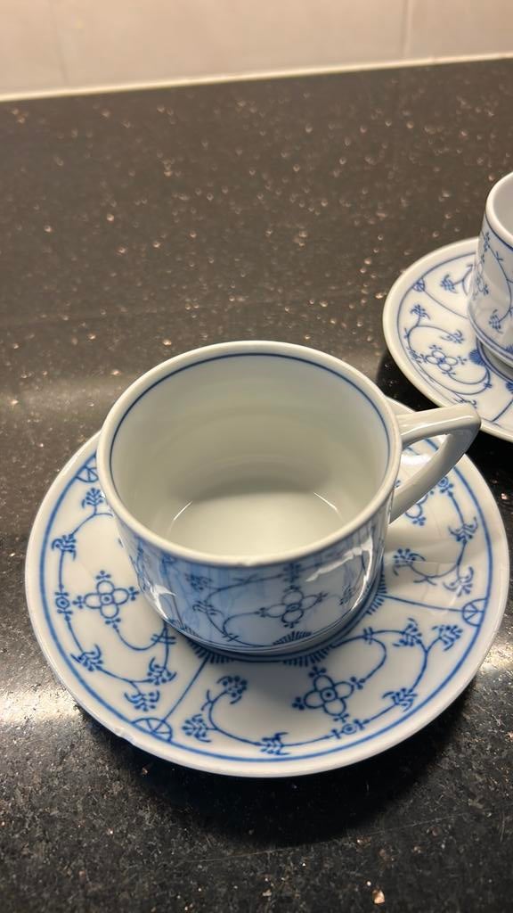 Saksisch porselein kop en schotels, Antiek en Kunst, Ophalen