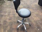Stoel met wieltjes, Ophalen, Zo goed als nieuw, Zwart