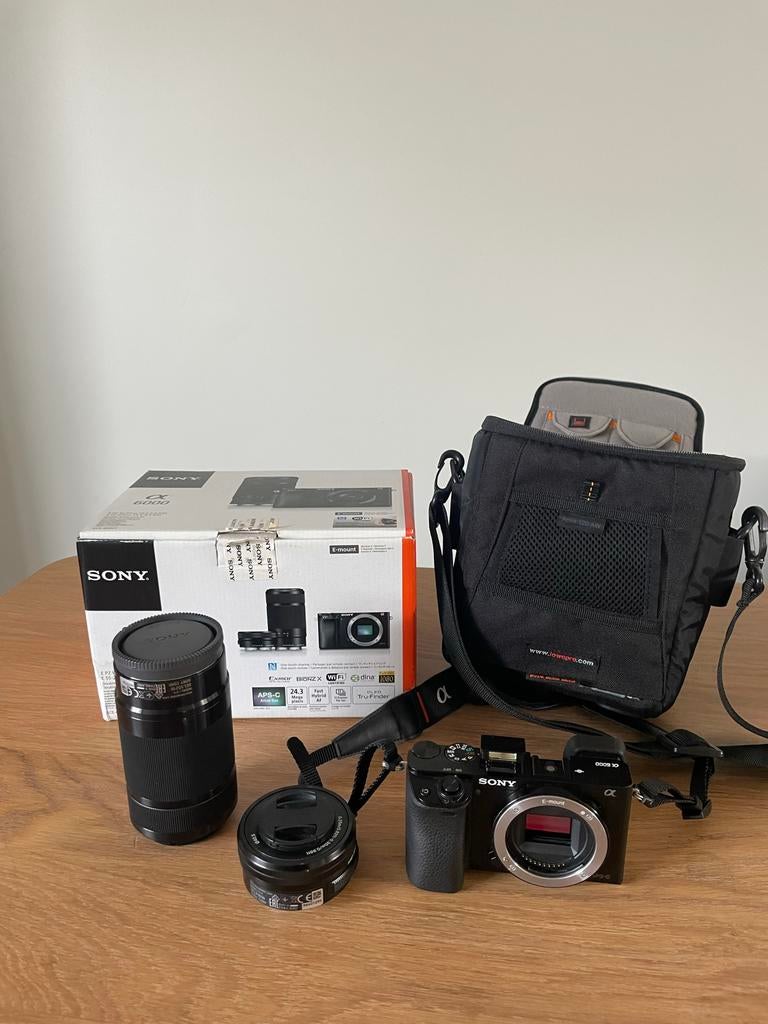 Sony A6000 met twee lenzen, Ophalen, Gebruikt, Spiegelreflex, Sony