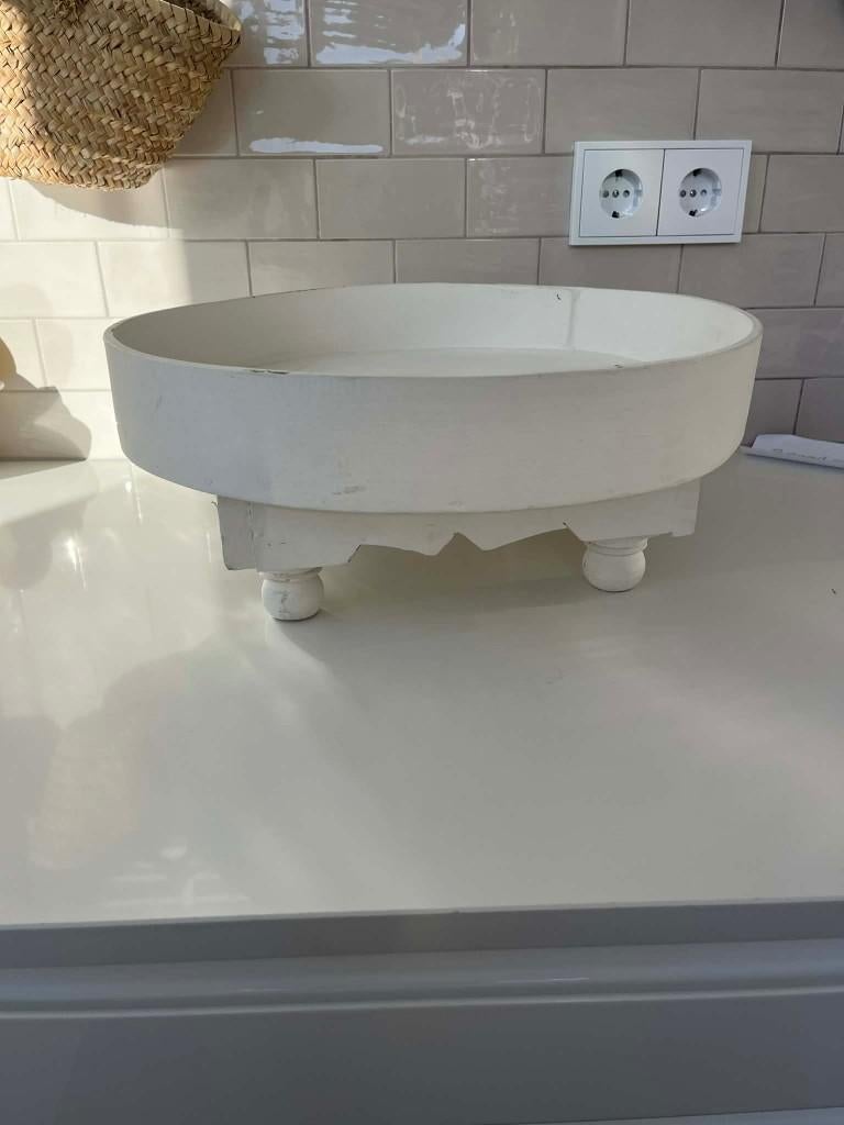 Marokkaans Dienblad, Ophalen, Gebruikt, Rond, Hout