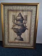 Wanddecoratie / Bronskleurige Lijst., Ophalen, Overige typen, Overige stijlen, Goud