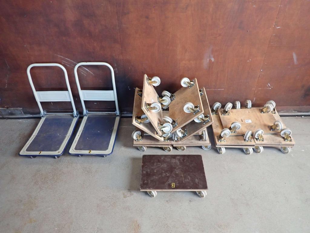 Overtoom Magazijndolly JSP-50 400Kg / Dolly / transportkar, Niet ingevuld, Gebruikt, Transportkar, Niet ingevuld