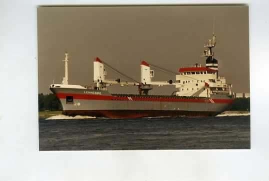 scheepvaart-foto-lenneborg-3x, Verzamelen, Ophalen of Verzenden, Zo goed als nieuw, Motorboot, Boek of Tijdschrift