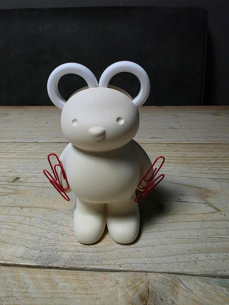 Qualy Ted Teddybeer Bureau Organizer – Verkleurd, Overige stijlen, Overige typen, Gebruikt, Ophalen of Verzenden