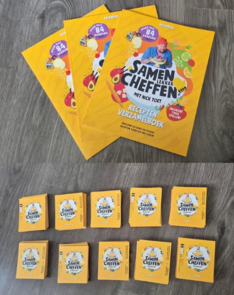 Verzamelboek + 100 pakjes van Jumbo Samen Lekker Cheffen, Ophalen