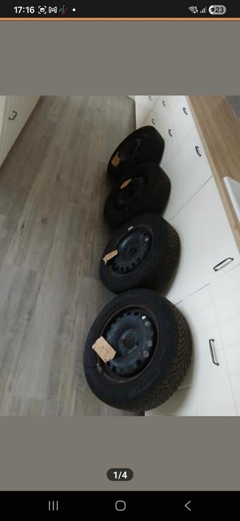Winterbanden Seat Mii 175/65 R14 4x100, Ophalen