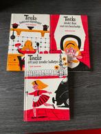 Set vintage kinderboeken Tineke Tjits Veenstra, Ophalen of Verzenden, Gelezen, Tjits Veenstra