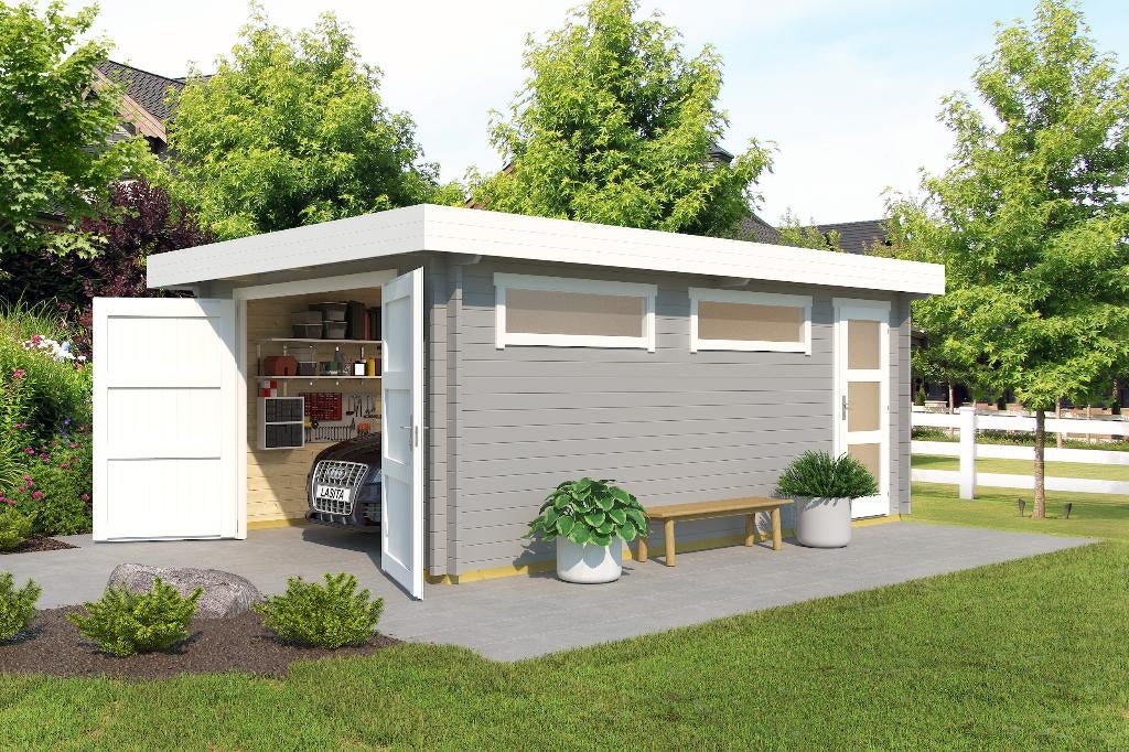NIEUW Houten garage Canberra, Verzenden, Nieuw