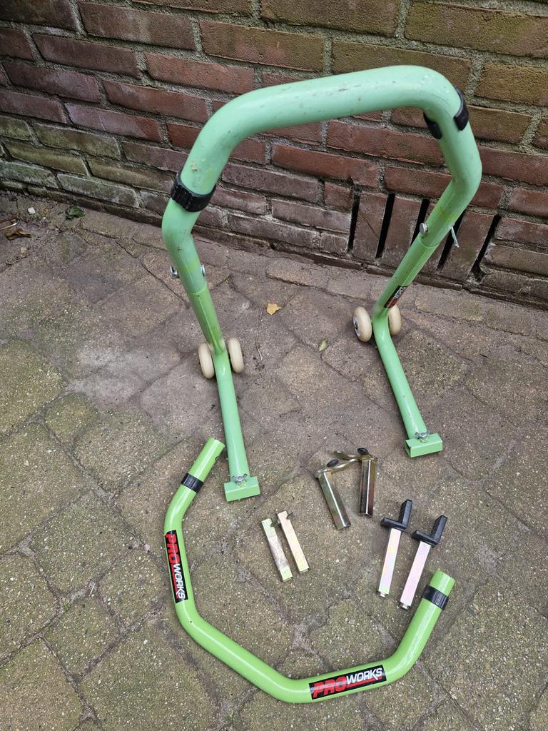Paddock steun / motorsteun - ProWorks, Ophalen, Zo goed als nieuw