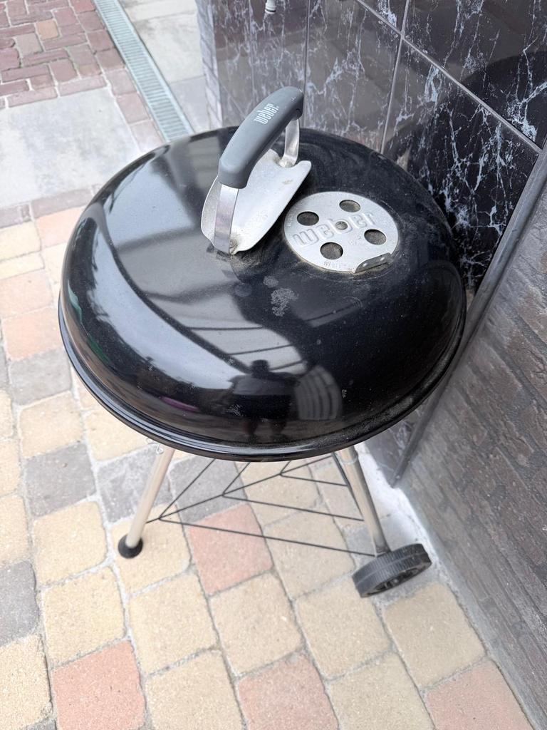 Weber houtskoolbarbecue, Tuin en Terras, Ophalen of Verzenden, Gebruikt