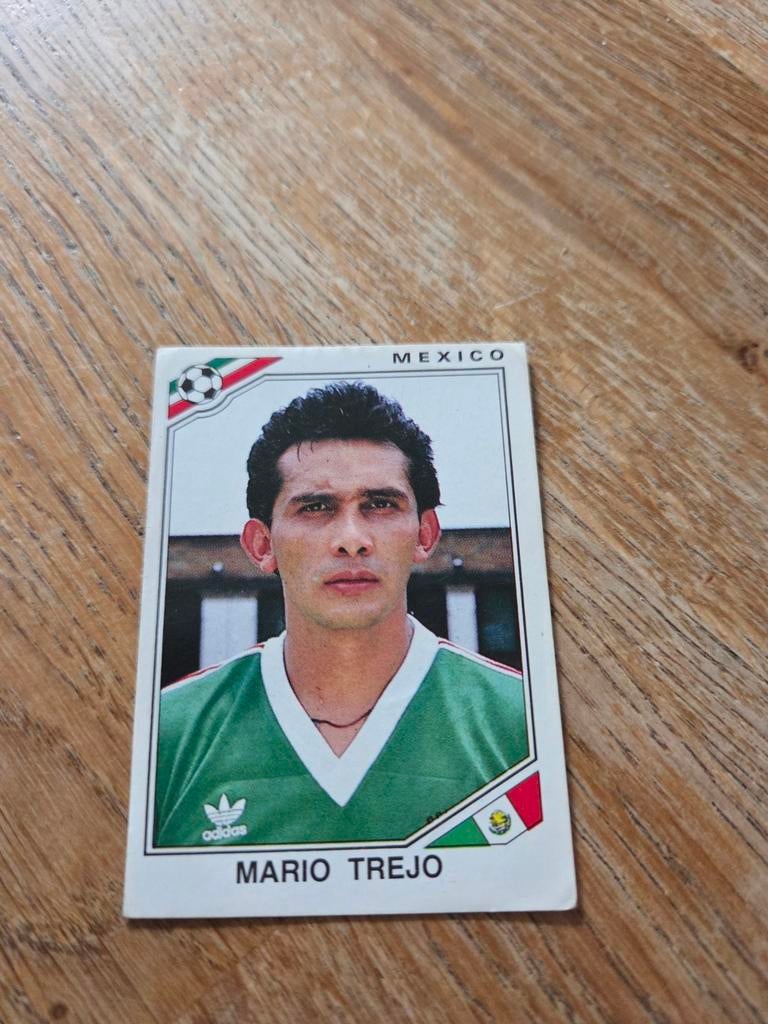 Panini WK 86, Verzamelen, Ophalen of Verzenden, Zo goed als nieuw, Buitenlandse clubs, Poster, Plaatje of Sticker