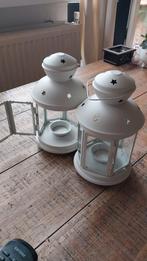 2 leuke nieuwe lantaarntjes van goede kwaliteit., Huis en Inrichting, Woonaccessoires | Kandelaars en Kaarsen, Overige materialen