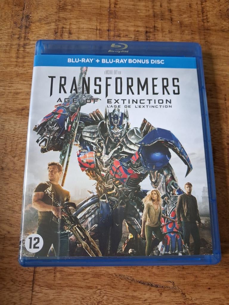 Transformers Age of Extinction Blu-ray, Ophalen of Verzenden, Zo goed als nieuw