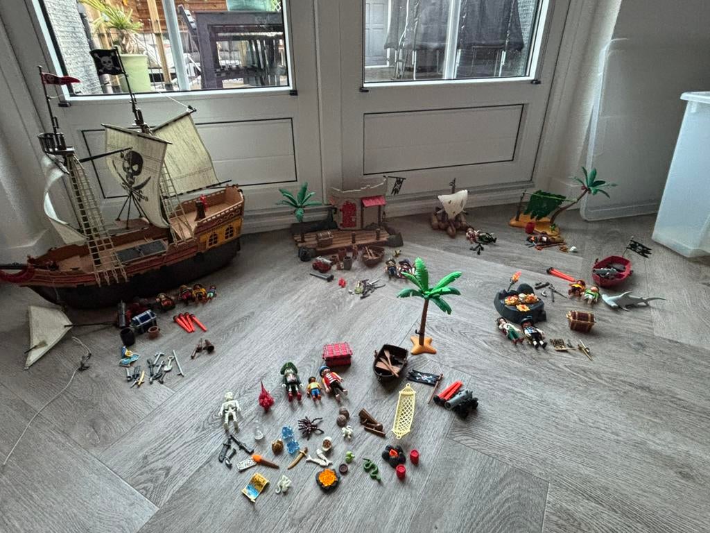 Playmobil piraten, Kinderen en Baby's, Speelgoed | Playmobil, Ophalen of Verzenden, Zo goed als nieuw