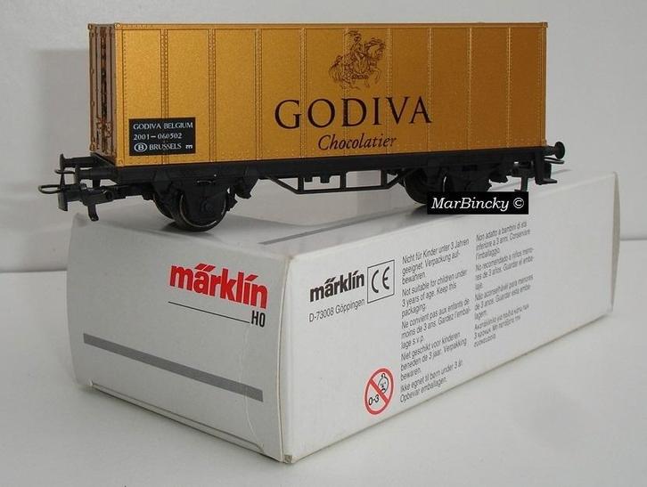Märklin 4481 Opening Train City Pier Blankenberge Godiva !, Hobby en Vrije tijd, Modeltreinen | H0, Nieuw, Wagon, Wisselstroom