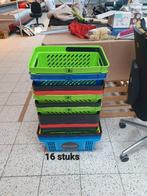 16 Winkelmandjes - Diverse Kleuren, Ophalen, Onbekend, Onbekend, Onbekend