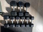 Hex Dumbbell Set 10 t/m 25 kg, Ophalen, Zo goed als nieuw, Armen, Dumbbell
