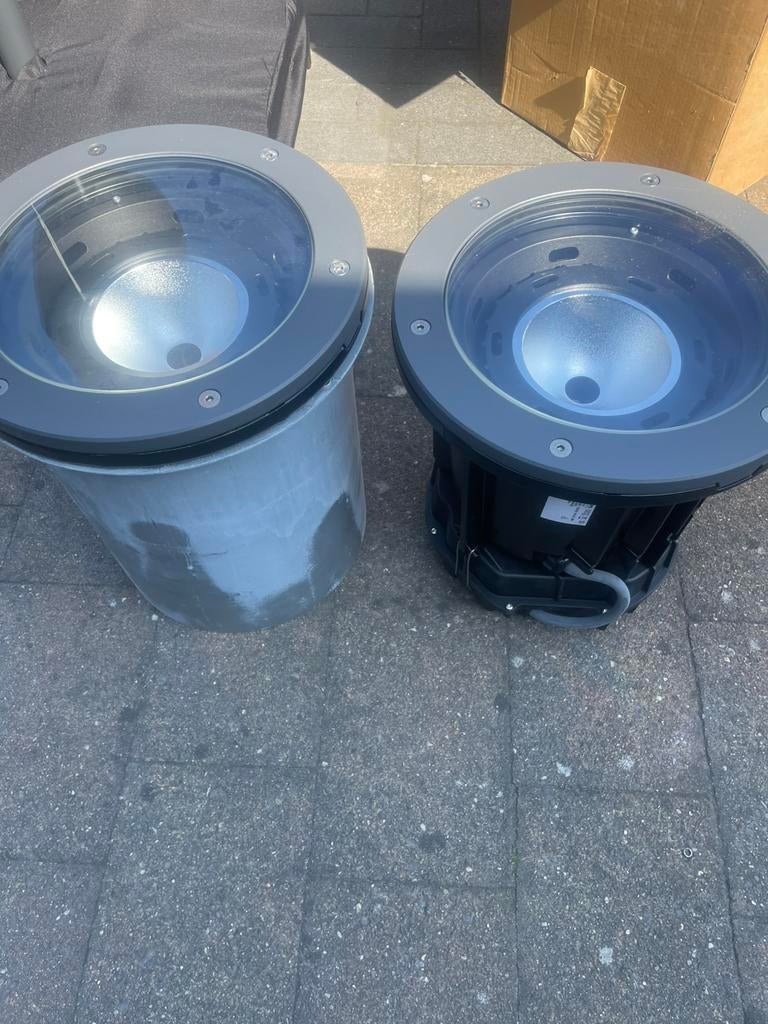 Grondspots Philips. Graag bieden., Overige typen, Aluminium, Ophalen of Verzenden, 50 tot 250 watt