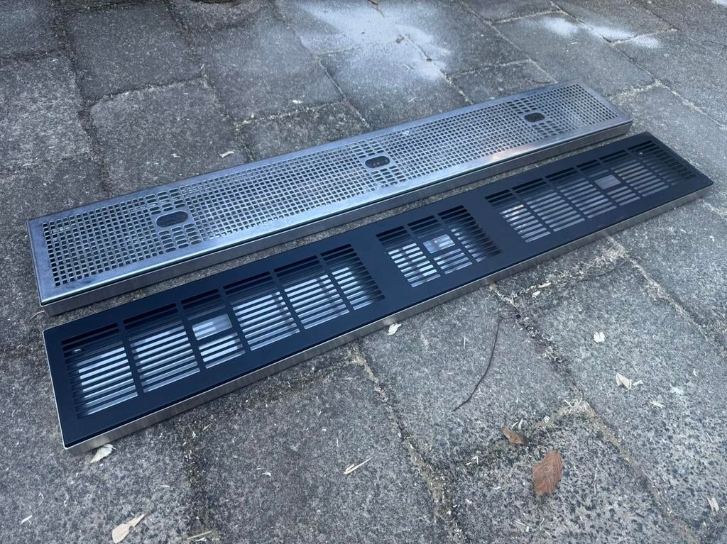 Lekbak rvs voor (bier) tap zwart, Ophalen of Verzenden, Gebruikt