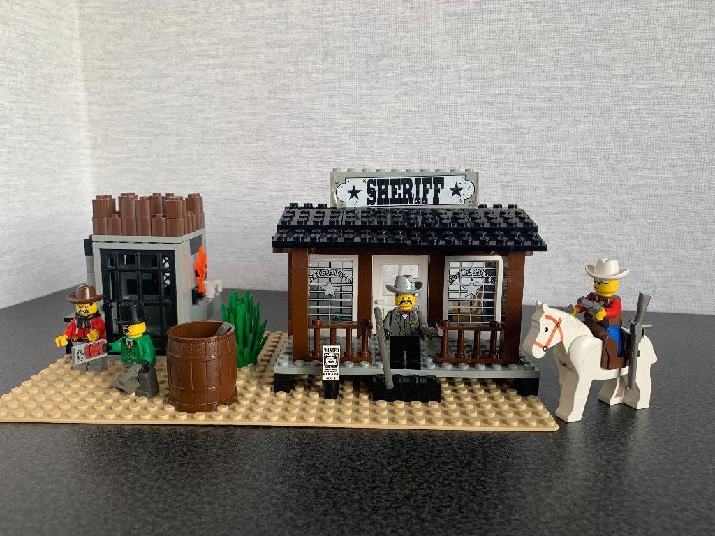 Lego Western 6755 Sheriff's Lock-Up, Compleet, Gebruikt, Overige thema's, Lego