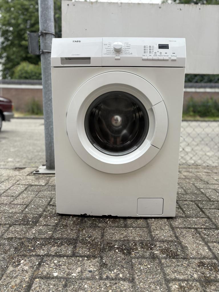 2de hands AEG wasmachine 6 kg 1400 toeren, Witgoed en Apparatuur, Wasmachines, 1200 tot 1600 toeren, Gebruikt, 4 tot 6 kg, Niet ingevuld
