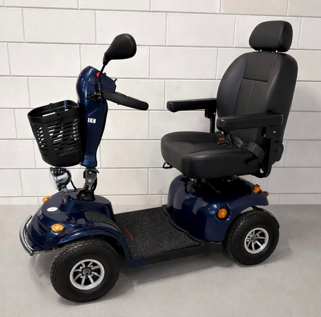 Scootmobiel Freerider Tiger 4 2023 (nieuwe accus), Ophalen of Verzenden, Zo goed als nieuw, 16 km/u of meer, Mango