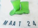 Groene regenlaarzen maat 24, Gebruikt, Jongen of Meisje, Ophalen of Verzenden, Laarzen
