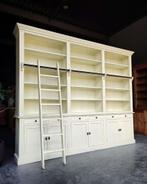 Grote boekenkast | 300cm brede Bibliotheekkast |  #2694, Niet ingevuld, Gebruikt, Met deur(en), 200 cm of meer