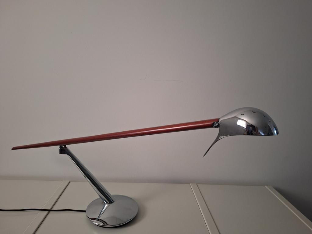 Tafellamp Blue Bird - Jorge Pensi - Modern Design, Ophalen, Gebruikt, Modern Design, Minder dan 50 cm