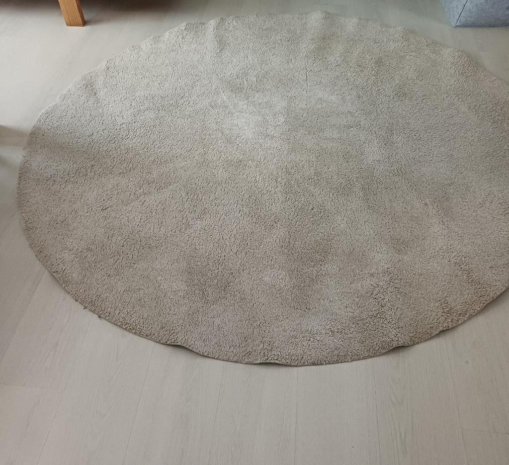 Ikea vloerkleed rond 1.95, Huis en Inrichting, Ophalen, 150 tot 200 cm, Rond, Zo goed als nieuw