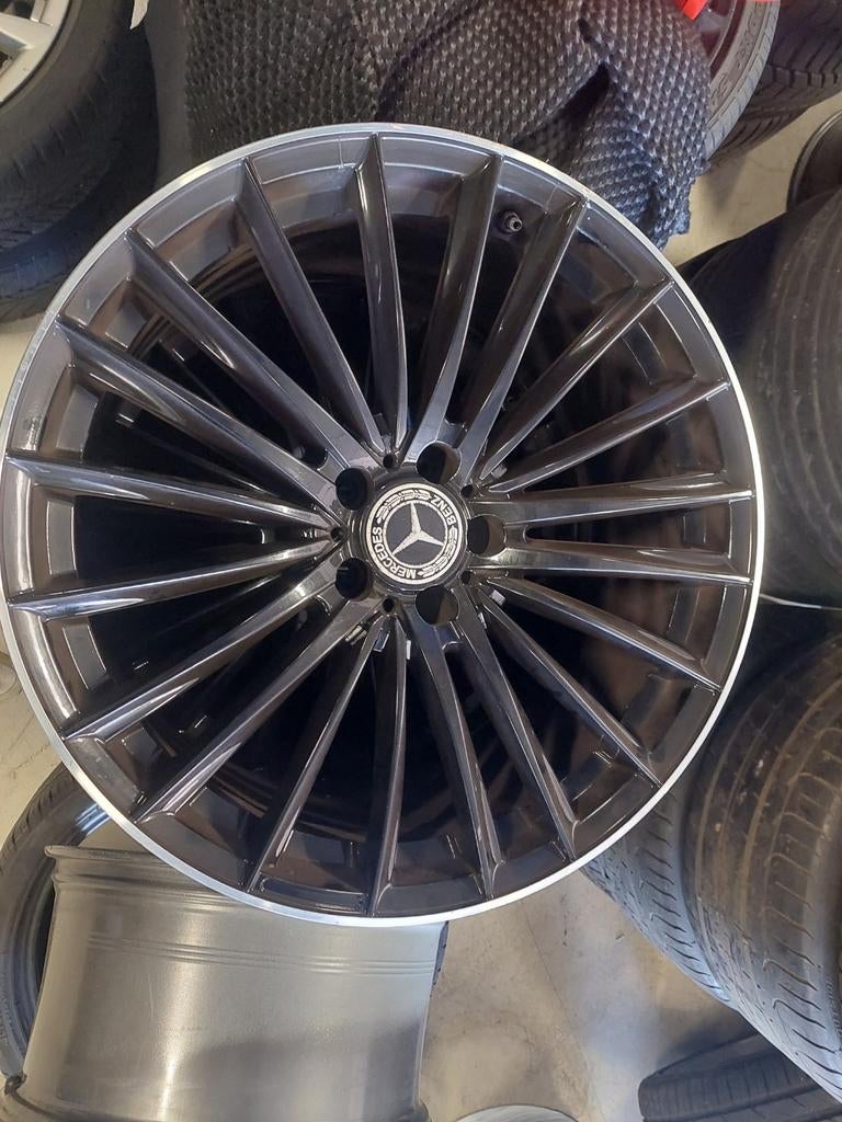20 inch Mercedes E S Klasse W222 W213 Velgen, Ophalen, Gebruikt, 275 mm, Banden en Velgen