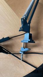 IKEA zwarte bureaulamp, Ophalen, Gebruikt, Metaal, 50 tot 75 cm
