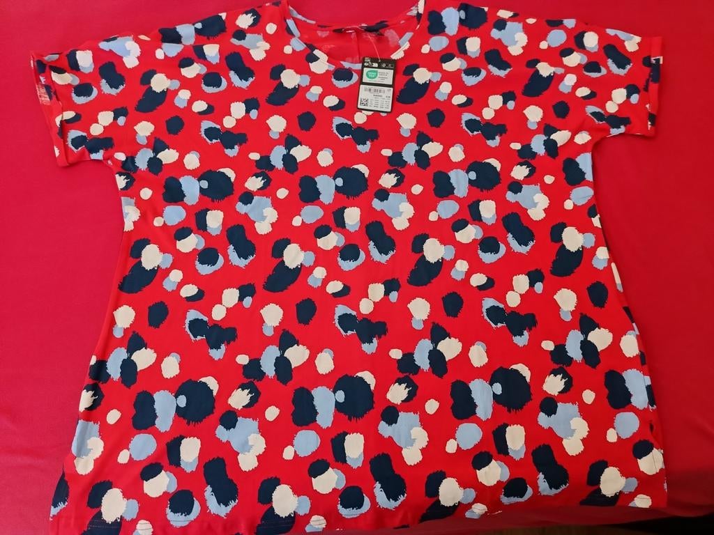 Ulla Popken t-shirt 50-52, Ophalen of Verzenden, Nieuw, Groen, Shirt of Top