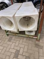 Plastic bloempotten, Tuin en Terras, Bloempotten, Ophalen, Kunststof, Rond, Zo goed als nieuw