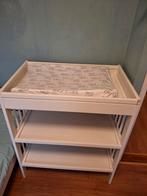 Witte comode met aankleedkussen+ hoes, Kinderen en Baby's, Kinderkamer | Commodes en Kasten, Ophalen of Verzenden, Gebruikt, 50 tot 70 cm