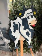 Geboorte bord/ tuin bord koe, Ophalen, Gebruikt