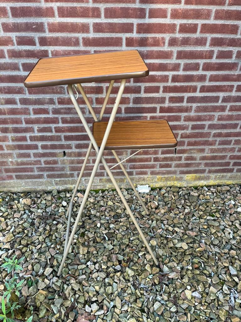 Vintage projector tafel / diatafel, Ophalen, Gebruikt