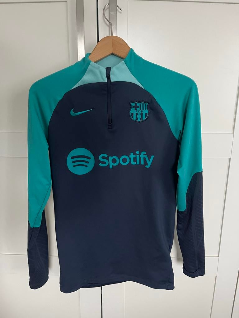 Nike sportshirt lange mouwen XS, Blauw, Overige typen, Ophalen of Verzenden, Maat 34 (XS) of kleiner