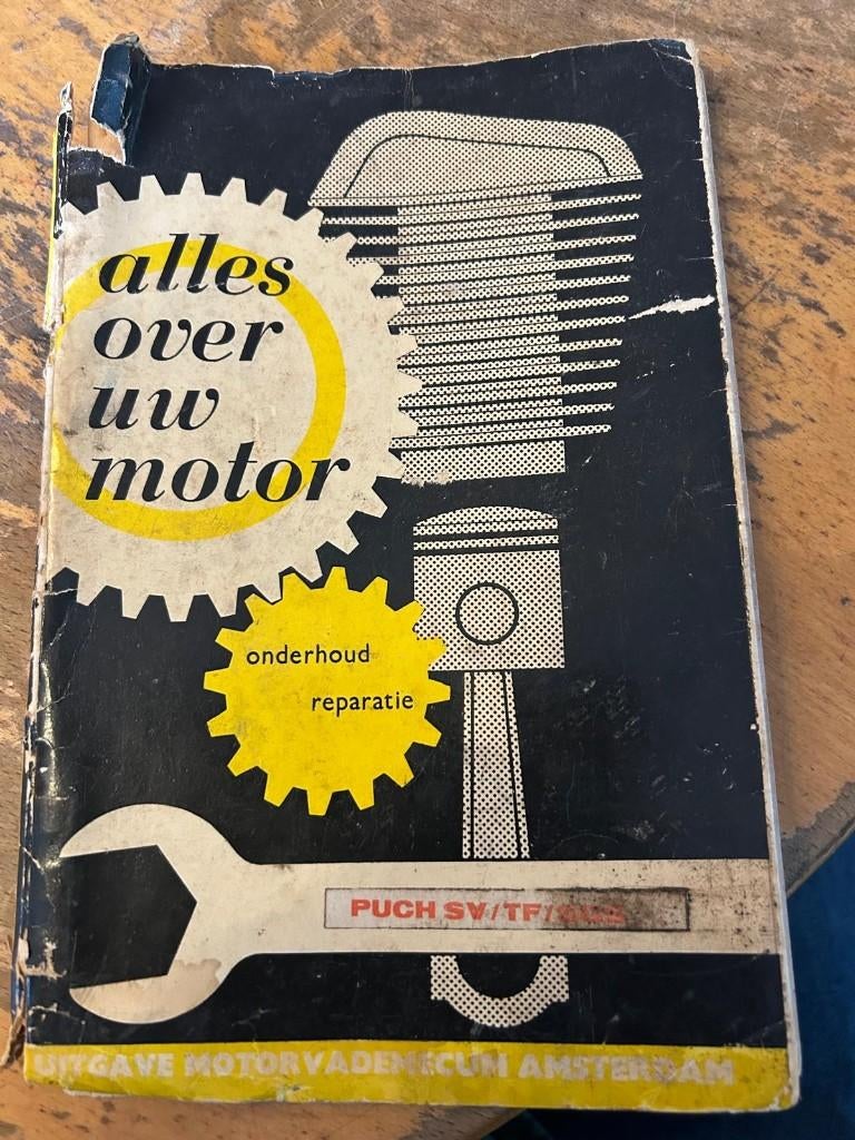 Puch SV/TF/SGS instructieboekje, Motoren, Ophalen of Verzenden, Overige merken