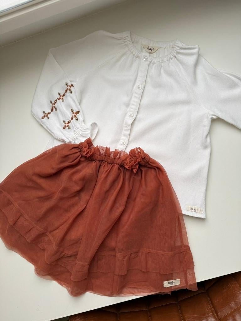 Setje Bajé Studio rok met blouse mt 116. Zo mooi!! Nieuwst, Kinderen en Baby's, Kinderkleding | Maat 110, Ophalen of Verzenden