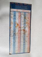 Vintage Kleber bandendruk reclamebord 1974 Frans garage deco, Ophalen of Verzenden, Gebruikt, Auto's