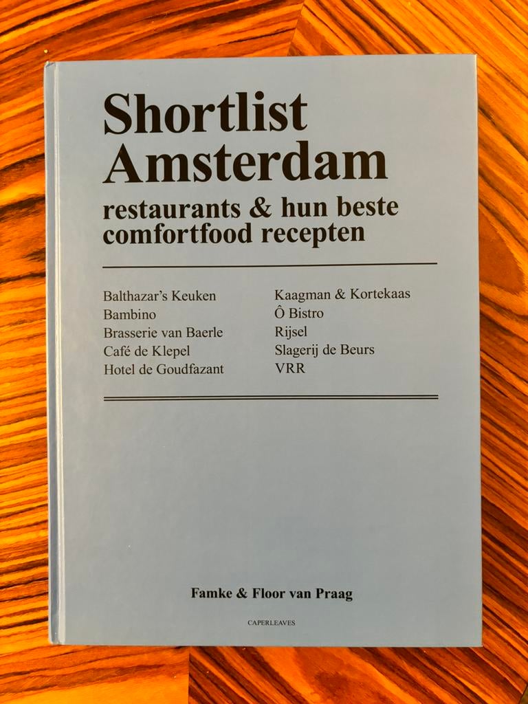 Shortlist Amsterdam blauw, Boeken, Techniek, Zo goed als nieuw, Ophalen of Verzenden