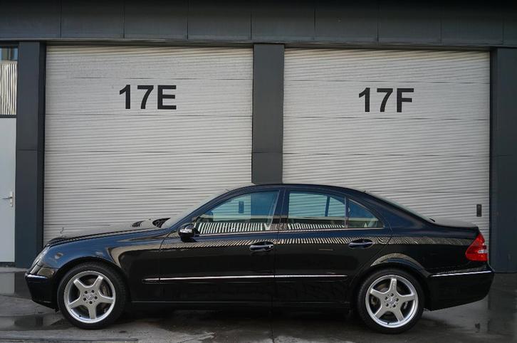 E320 Avantgarde Let op:73dkm-1eig-BLIJVEND YOUNGTIMER-'02, Auto's, Mercedes-Benz, Bedrijf, E-Klasse, ABS, Bochtverlichting, Boordcomputer