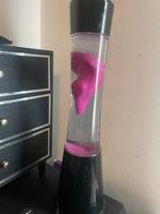 Fisura Mini Lavalamp Roze met zwarte voet, Ophalen, Gebruikt, Licht, Kleur