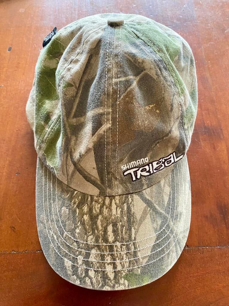 Shimano Tribal cap Realtree one size, Ophalen of Verzenden, Zo goed als nieuw, One size fits all, Pet