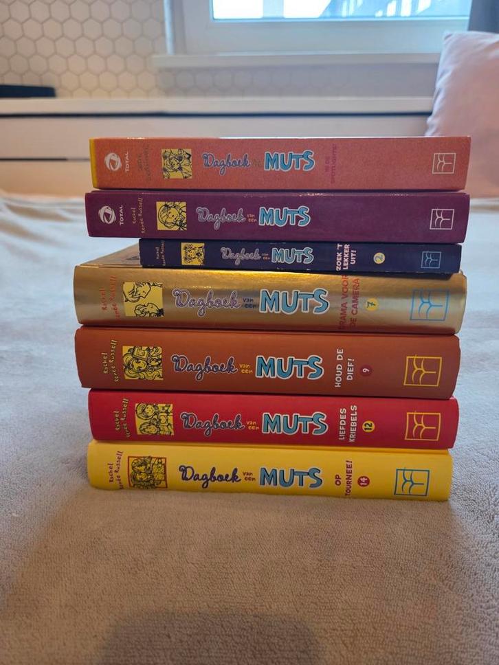 Set dagboek van een muts boeken, Boeken, Kinderboeken | Jeugd | 10 tot 12 jaar, Zo goed als nieuw, Ophalen