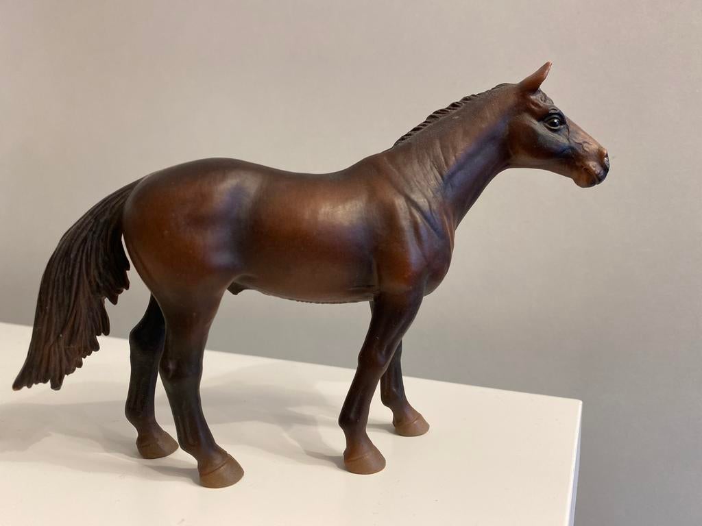 Schleich Engels Volbloed ~ 13273, Ophalen of Verzenden, Zo goed als nieuw, Paard, Beeldje of Figuurtje