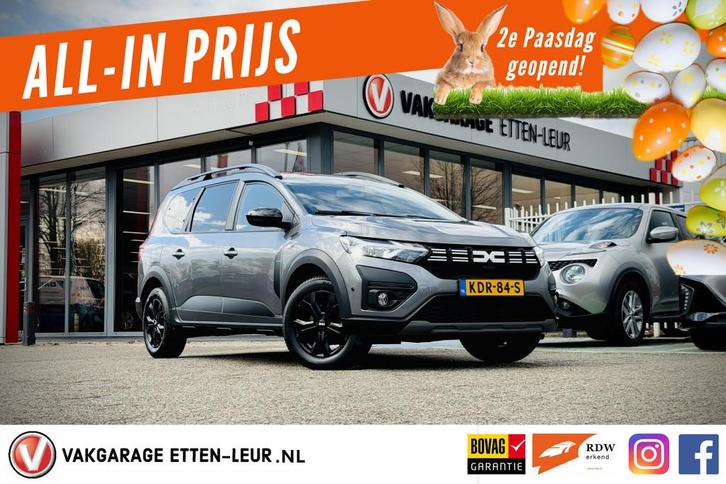 Dacia Jogger 1.6 Hybrid 140 Extreme 7p. | TREKHAAK | CAMERA, Auto's, Dacia, Bedrijf, Te koop, Jogger, ABS, Achteruitrijcamera