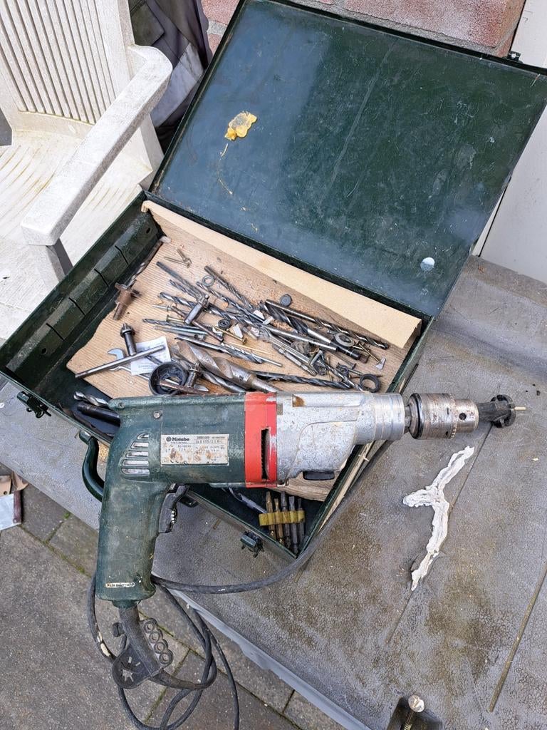 Metabo Boormachine met Boor- en Schroefmachine Functie, Ophalen, Gebruikt, Minder dan 400 watt, Boor- en Schroefmachine
